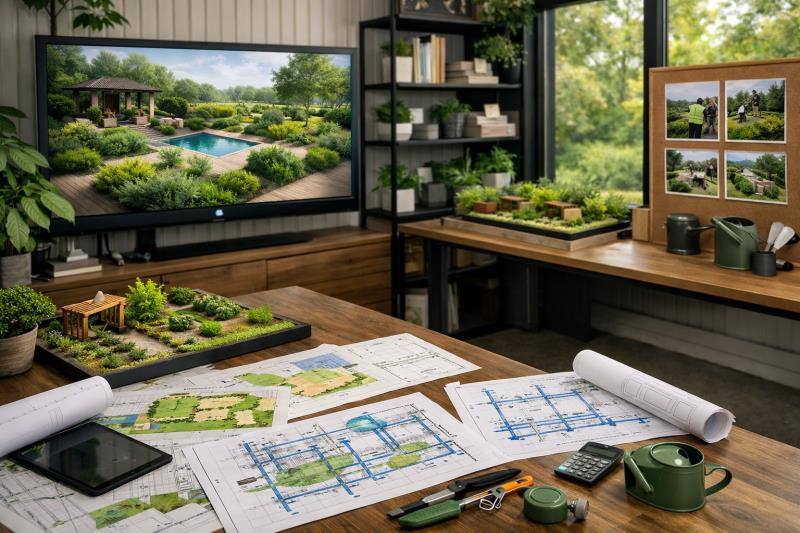 Que Su oficina de Paisagismo Realmente Vende