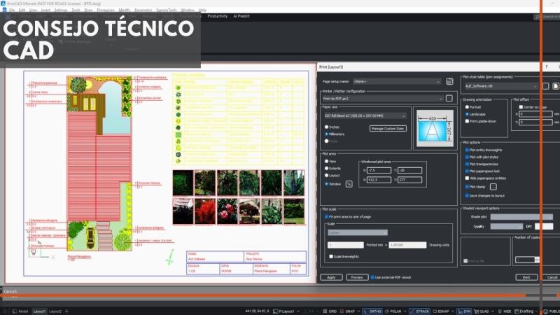 CAD: Cómo generar un PDF de la hoja de presentación del proyecto