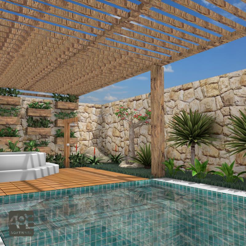 Imagen renderizada en VisualPLAN.