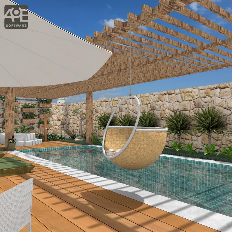 Imagen renderizada en VisualPLAN.