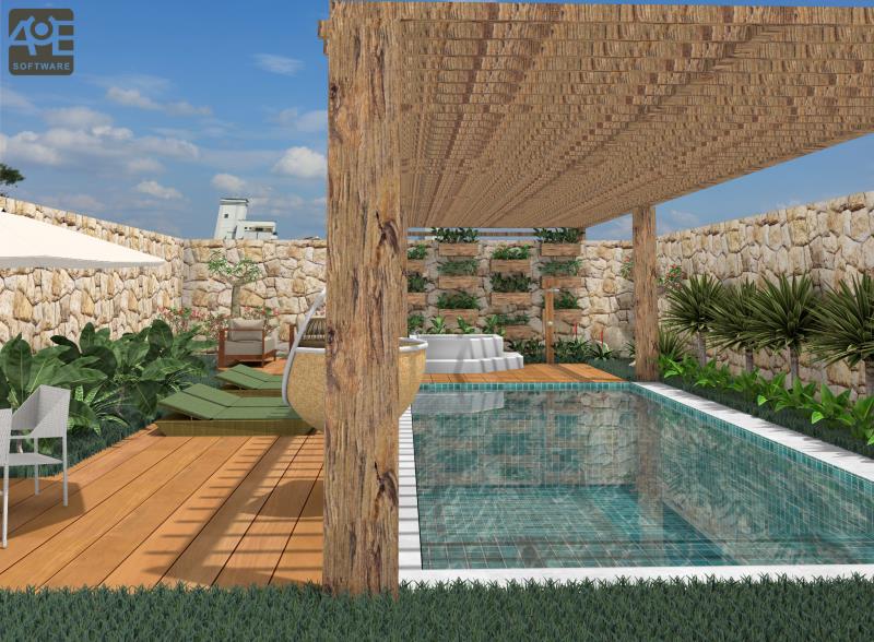 Imagen renderizada en VisualPLAN.