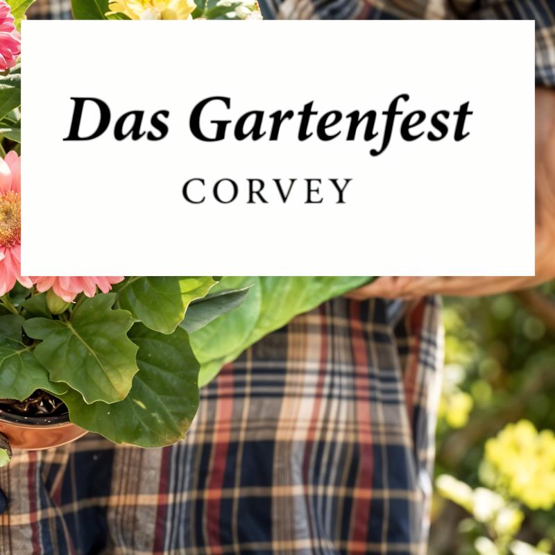 Das Gartenfest Corvey 2026 reúne plantas y paisajismo