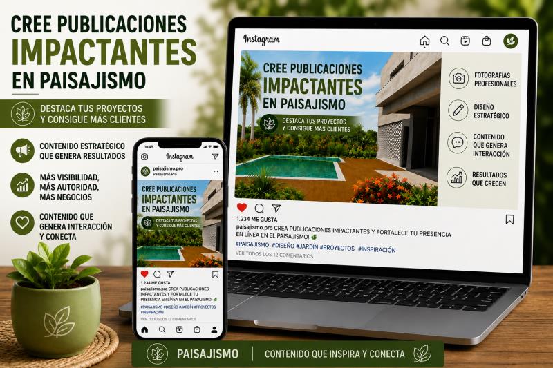 Cómo crear presencia online y atraer clientes para tu trabajo en paisajismo