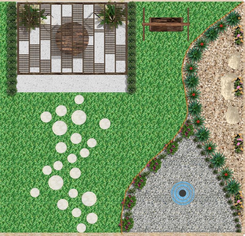 Vista superior del proyecto con las nuevas especies en VisualPLAN.
