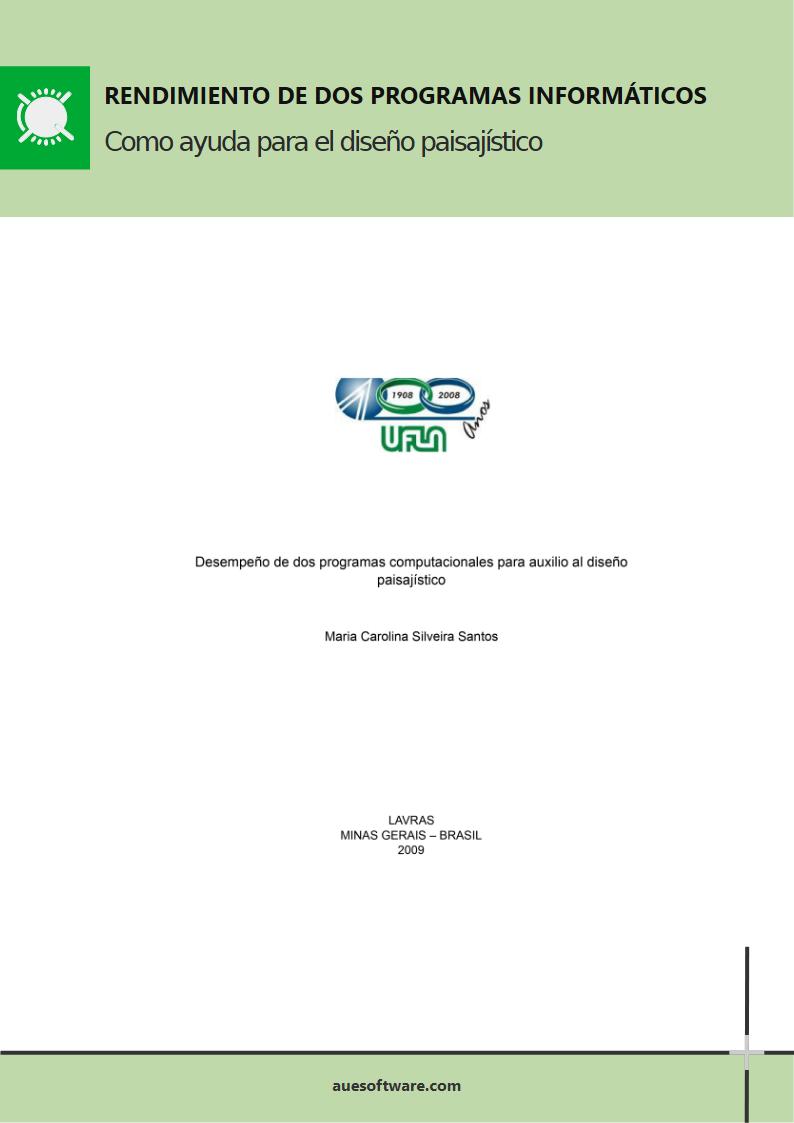 eBook Gratuito: Desempeño de dos programas computacionales para ayuda en el diseño paisajístico