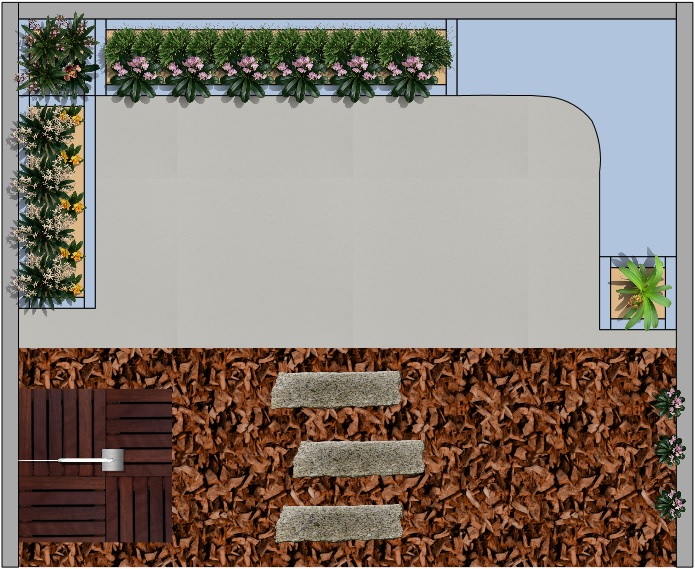 Vista superior del proyecto con las nuevas especies en VisualPLAN.
