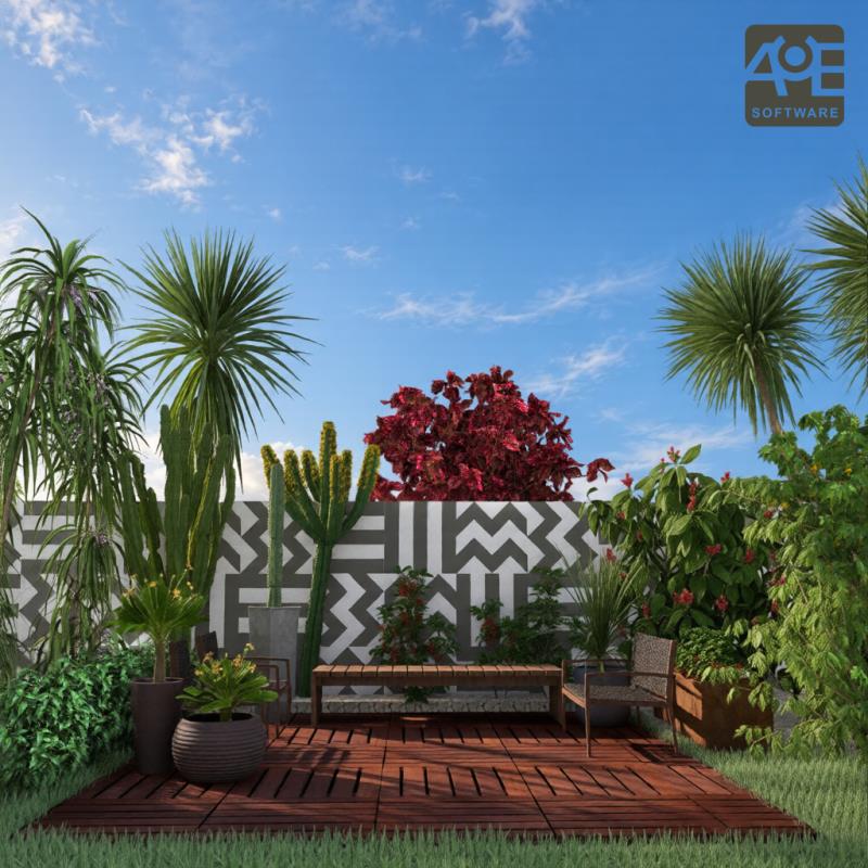 Imagen renderizada en VisualPLAN, con posprocesamiento en la IA AuE Expert