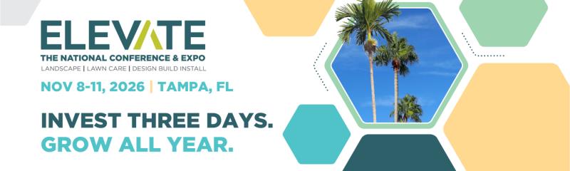 ELEVATE 2026 reúne a profesionales del paisajismo en Tampa