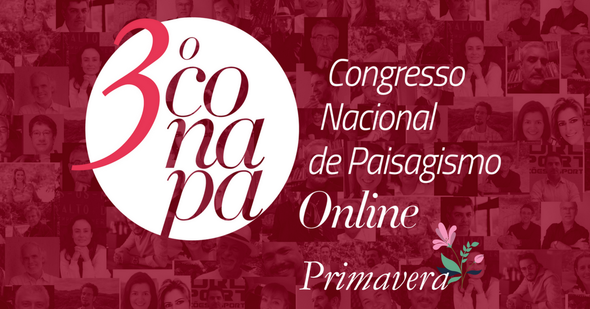 Conapa Primavera 2018 - Congreso Nacional de Paisajismo Online en Brasil