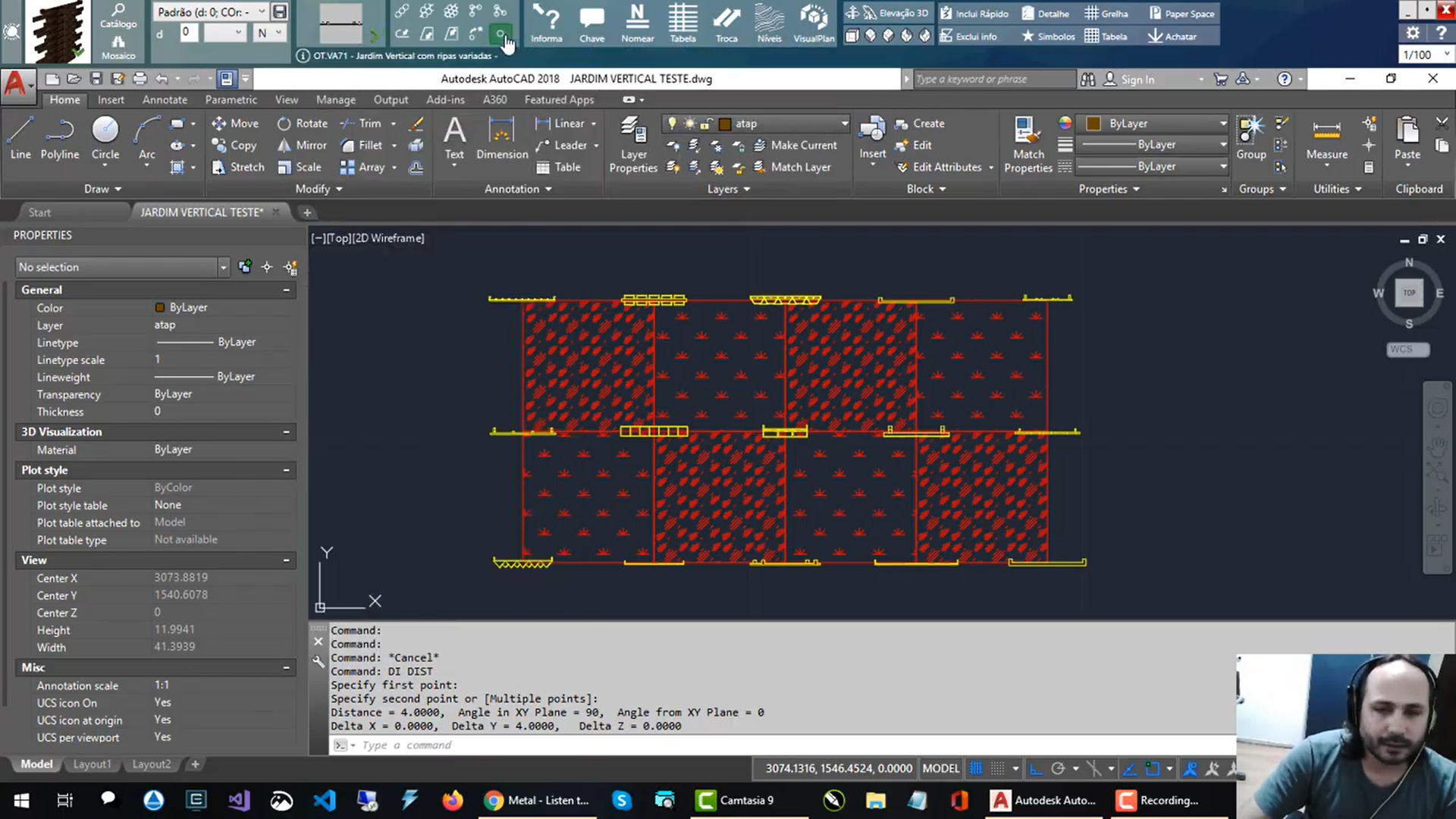 Proyecto jardín vertical insert point