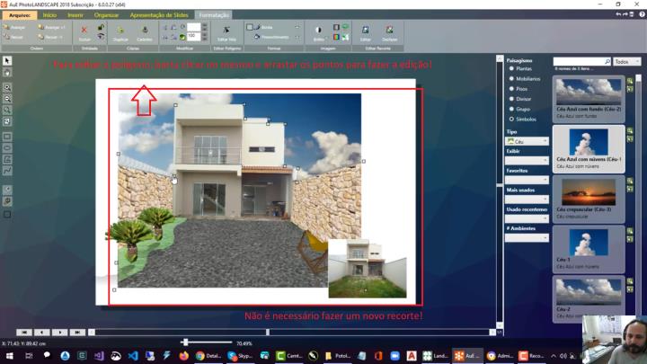 PhotoLANDSCAPE - Alterando polígonos e imágenes dentro de polígonos