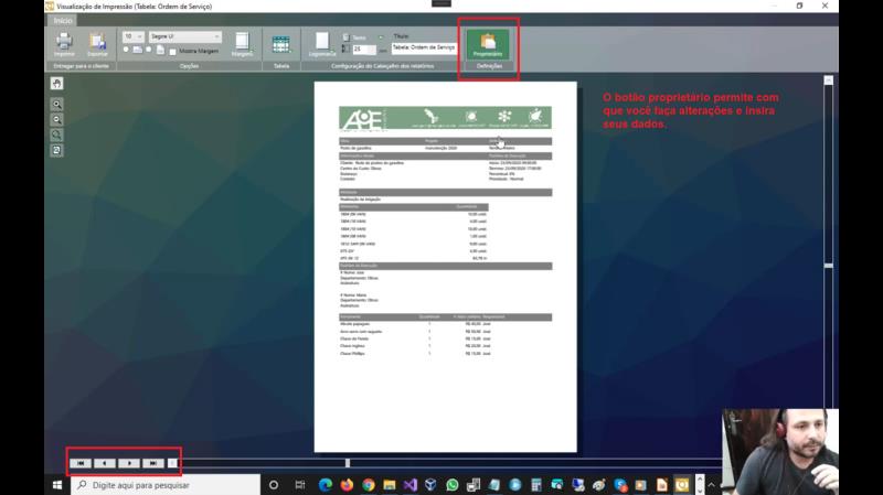 AuE LandOFFICE: Personalizando informes del sistema AuE LandOFFICE