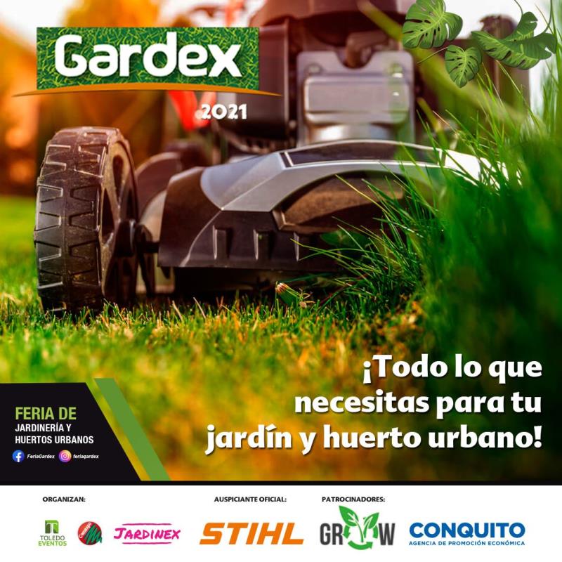 Feria de Jardinería y Huertos Urbanos en Ecuador - Gardex 2021