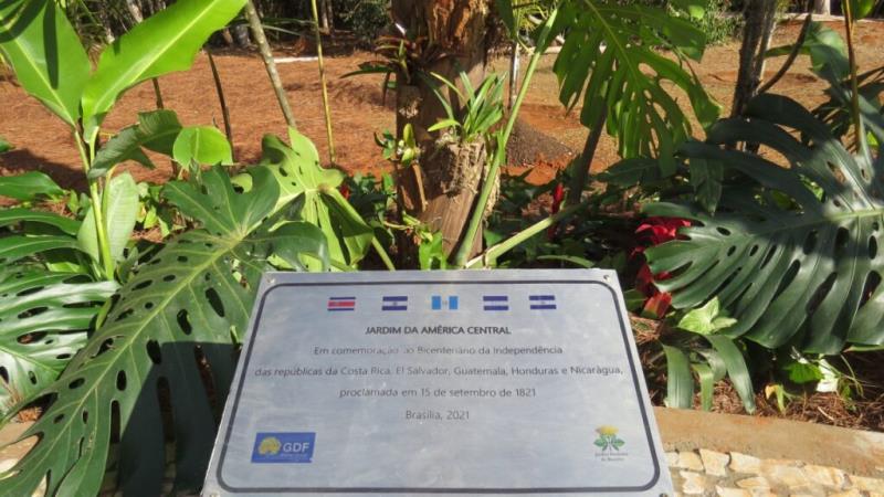 El Jardín Botánico de Brasilia inauguró el Jardín de Centroamérica