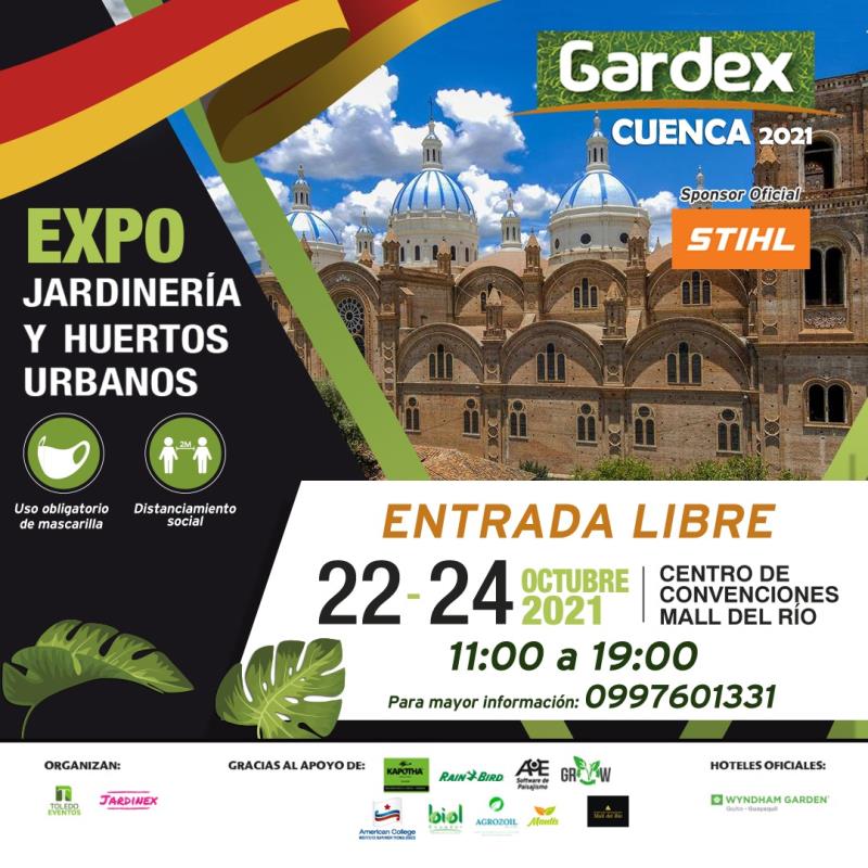 Gardex: Expo Jardinería y Huertos Urbanos en Cuenca Ecuador